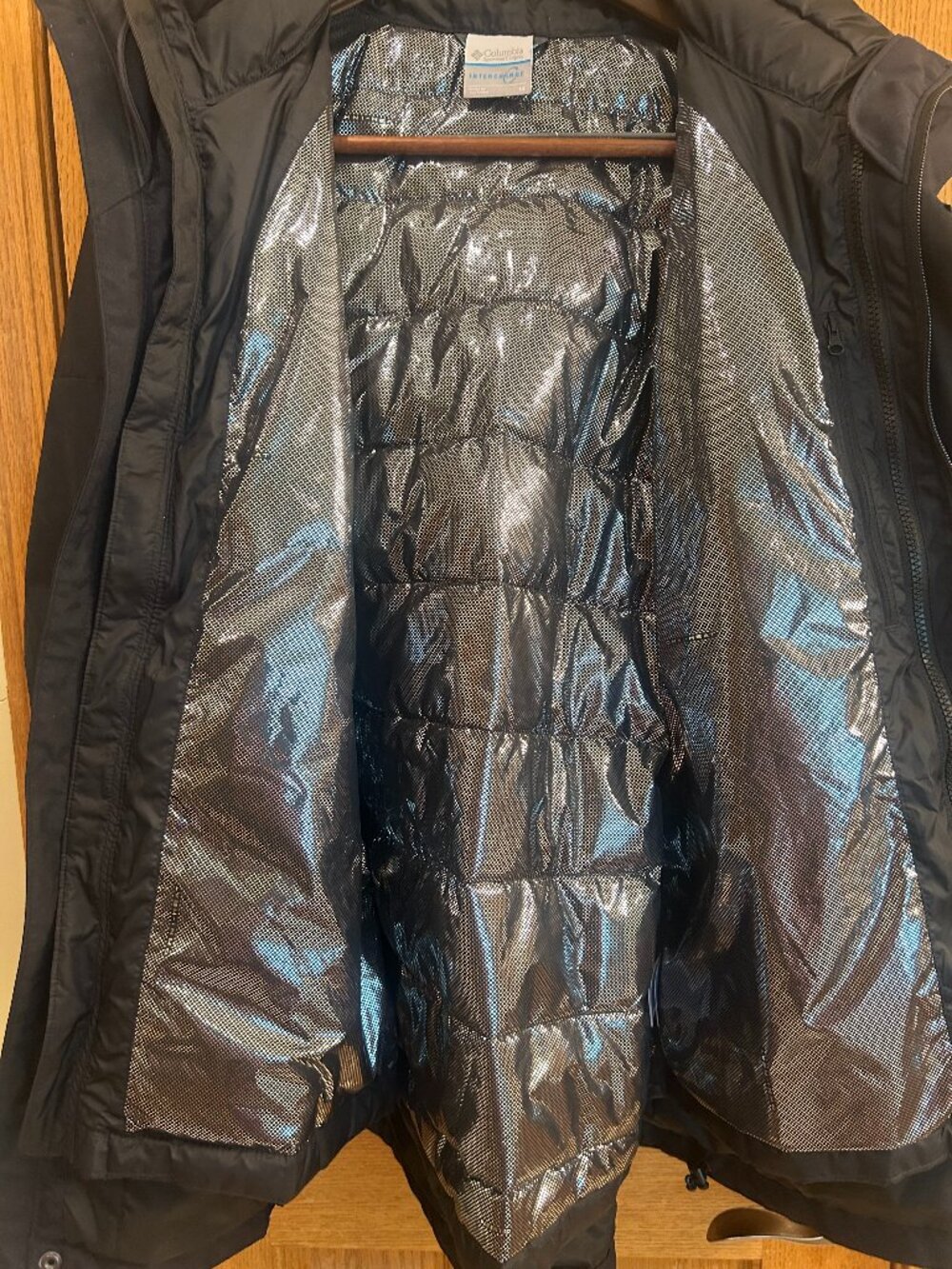 Columbia Interchange Coat With Removable Thermal Liner and hood